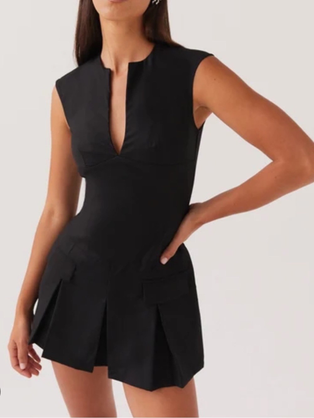 Peppermayo NEW Cassia Mini Dress in Black
